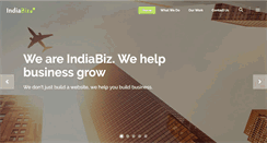 Desktop Screenshot of indiabizonline.com